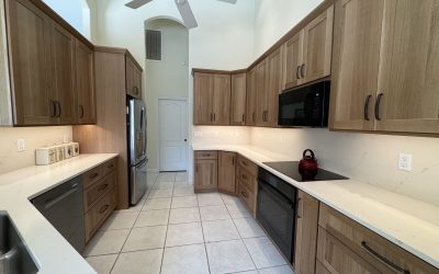 Outdated Kitchen Reworked Into a Bright Functional Space in Rockledge, FL