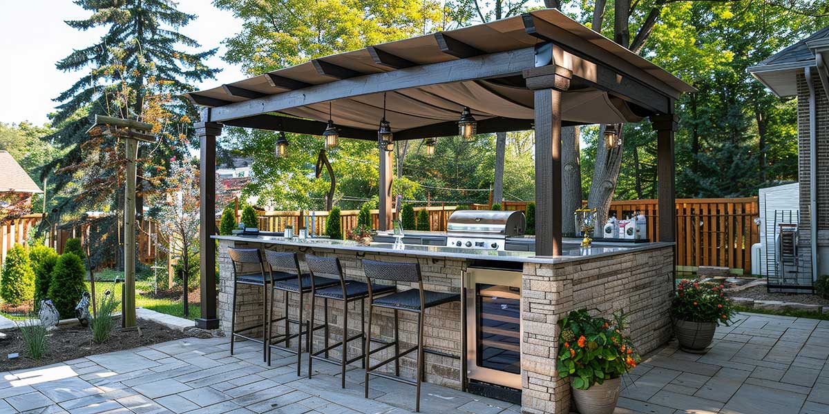 Counter Surface For Outdoor Kitchen